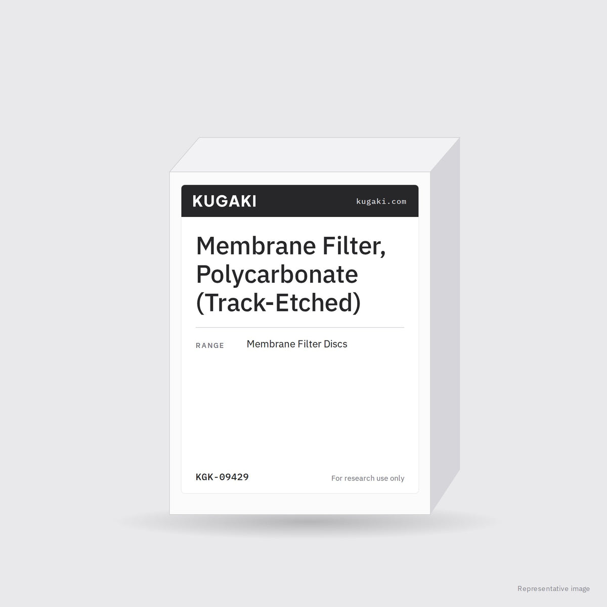 Membrane Filter, Polycarbonate (Track-Etched) – KUGAKI representative pack image