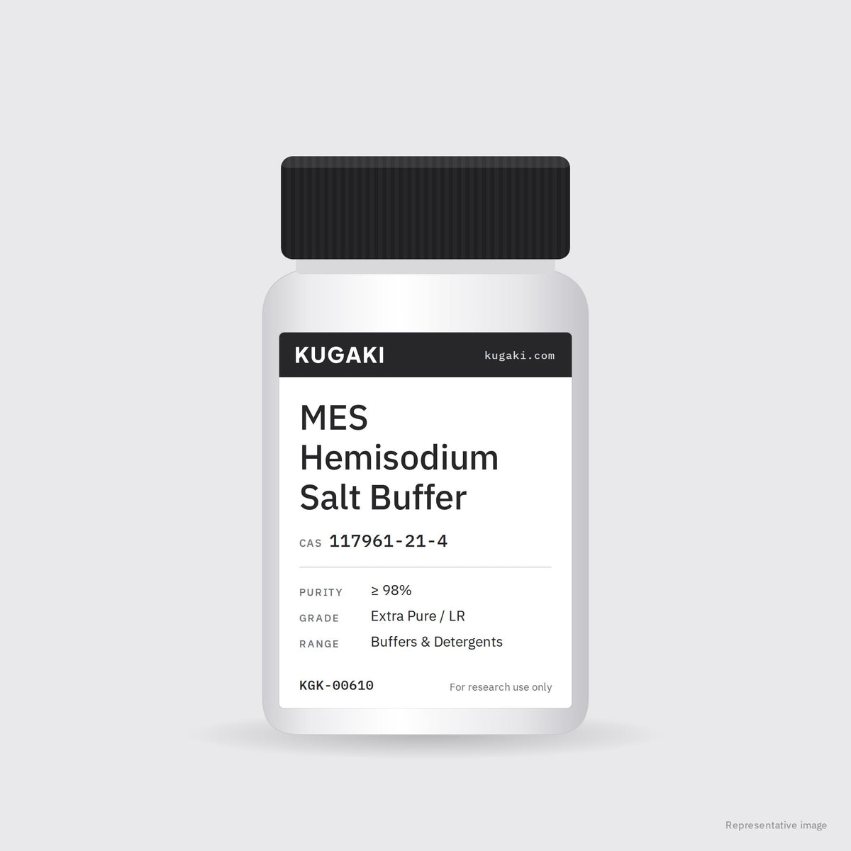 MES Hemisodium Salt Buffer (CAS 117961-21-4) – KUGAKI representative pack image