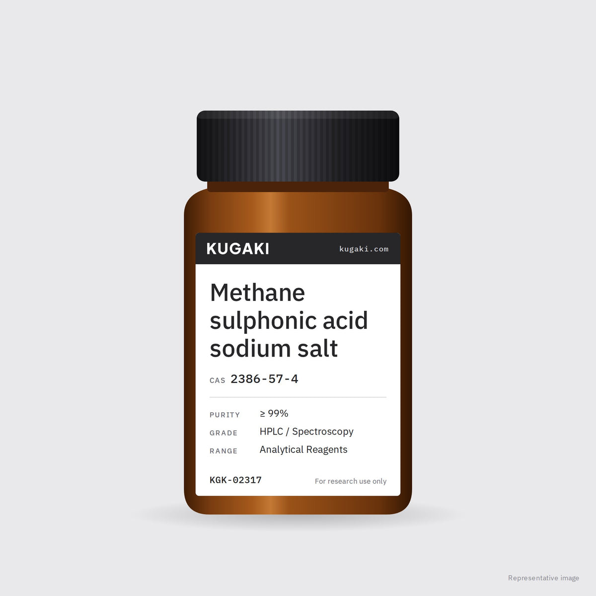 Methane sulphonic acid sodium salt (CAS 2386-57-4) – KUGAKI representative pack image