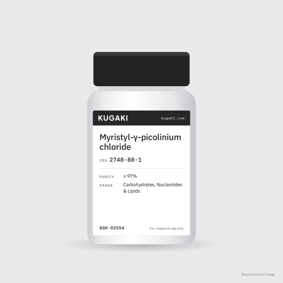 Myristyl-γ-picolinium chloride (CAS 2748-88-1) – KUGAKI representative pack image