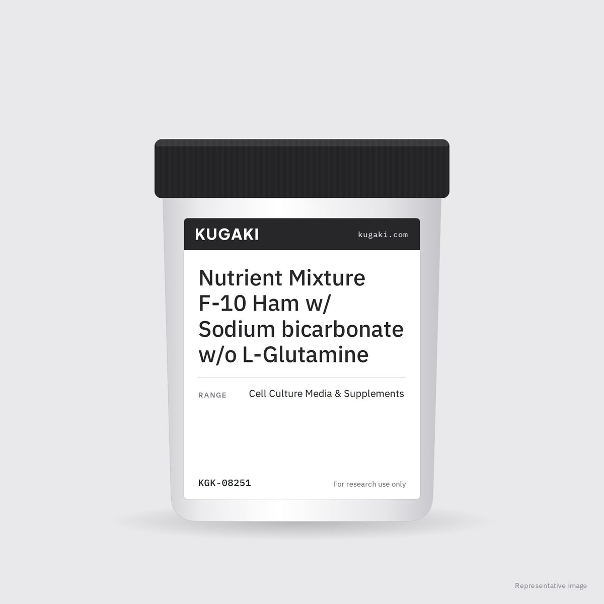 Nutrient Mixture F-10 Ham w/ Sodium bicarbonate w/o L-Glutamine – KUGAKI representative pack image