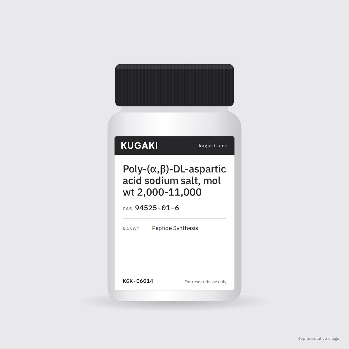 Poly-(α,β)-DL-aspartic acid sodium salt, mol wt 2,000-11,000 (CAS 94525-01-6) – KUGAKI representative pack image