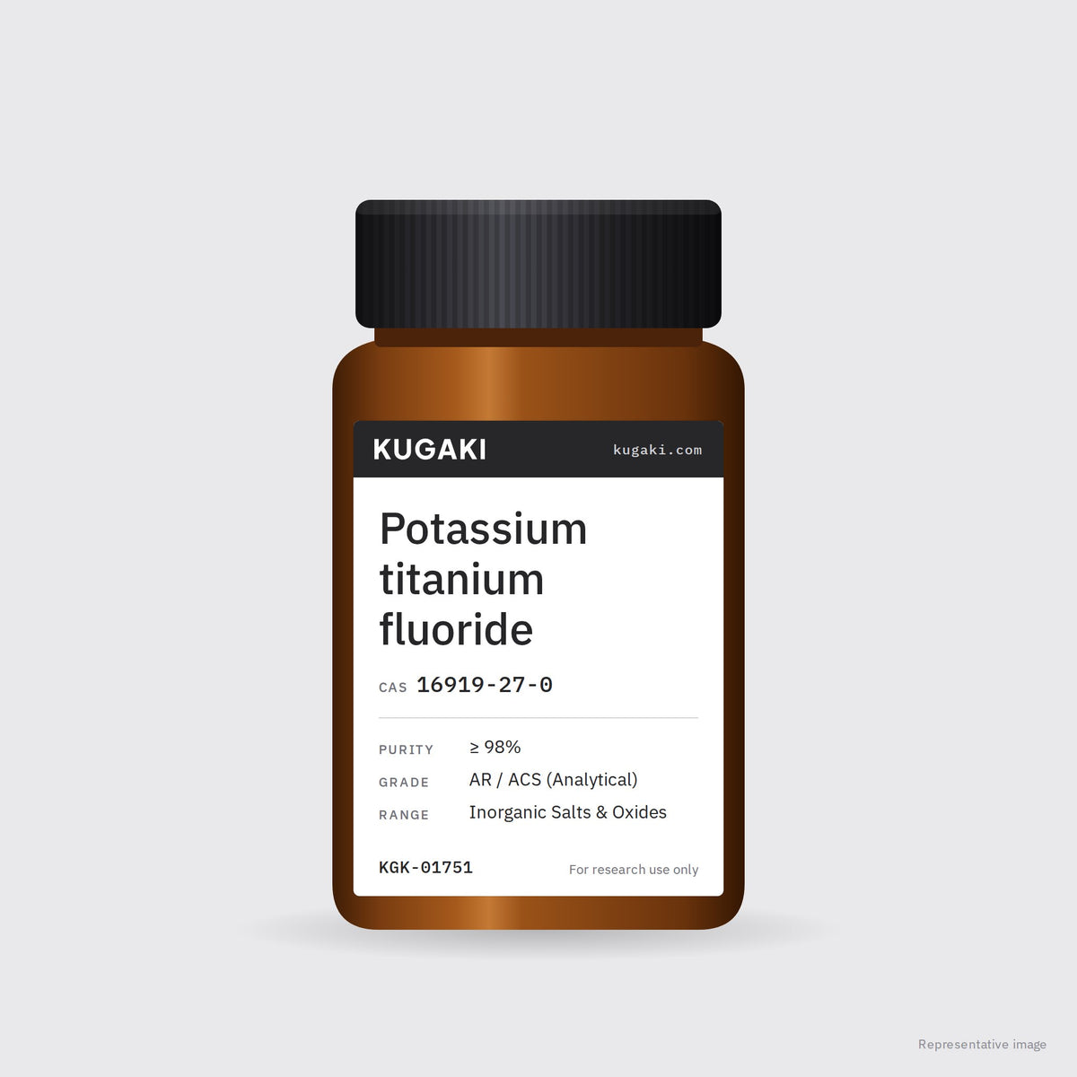 Potassium titanium fluoride (CAS 16919-27-0) – KUGAKI representative pack image