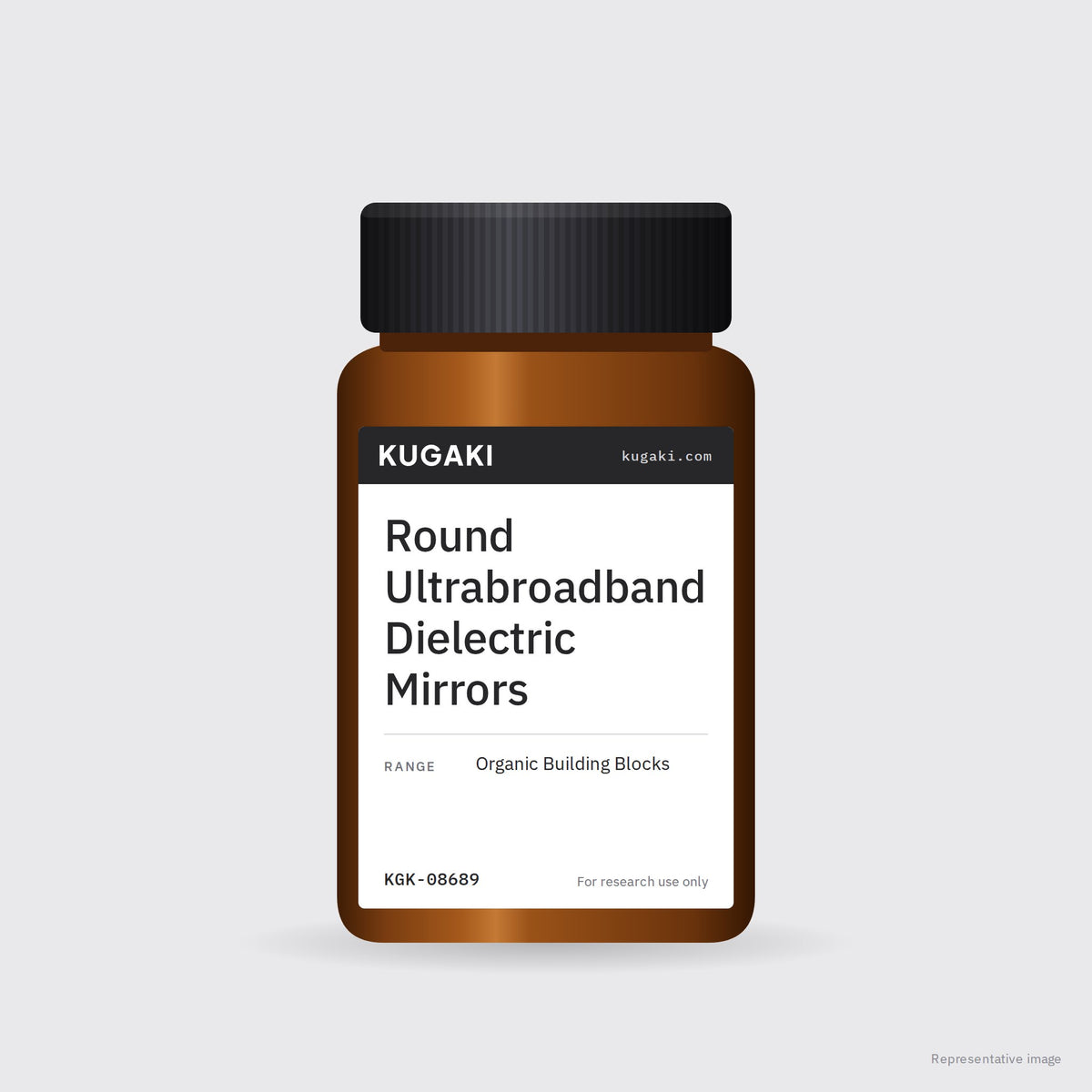 Round Ultrabroadband Dielectric Mirrors – KUGAKI representative pack image