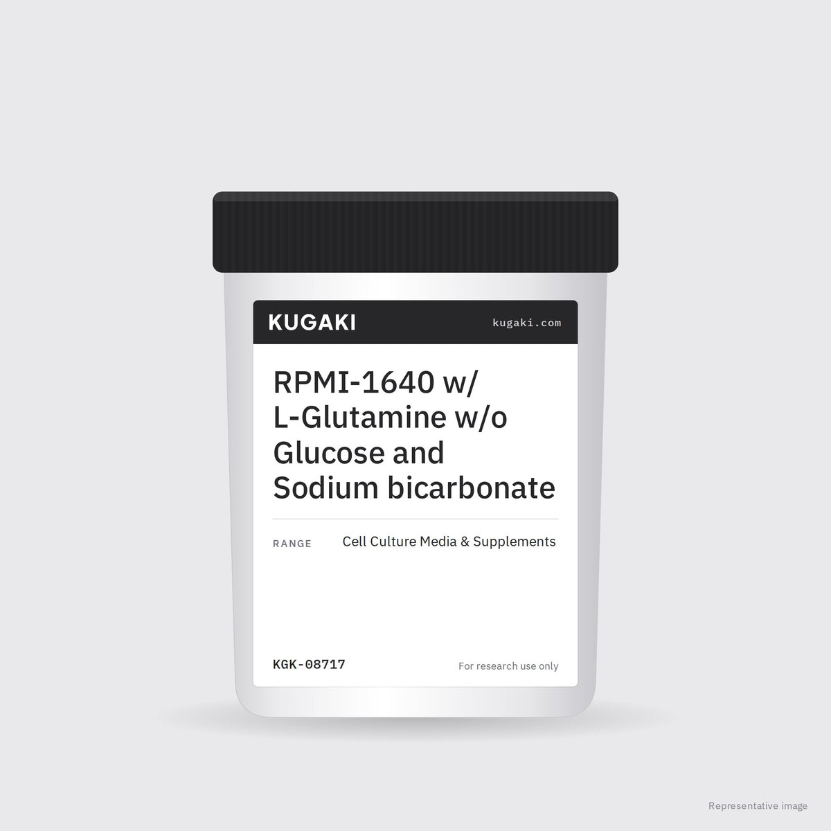 RPMI-1640 w/ L-Glutamine w/o Glucose and Sodium bicarbonate – KUGAKI representative pack image