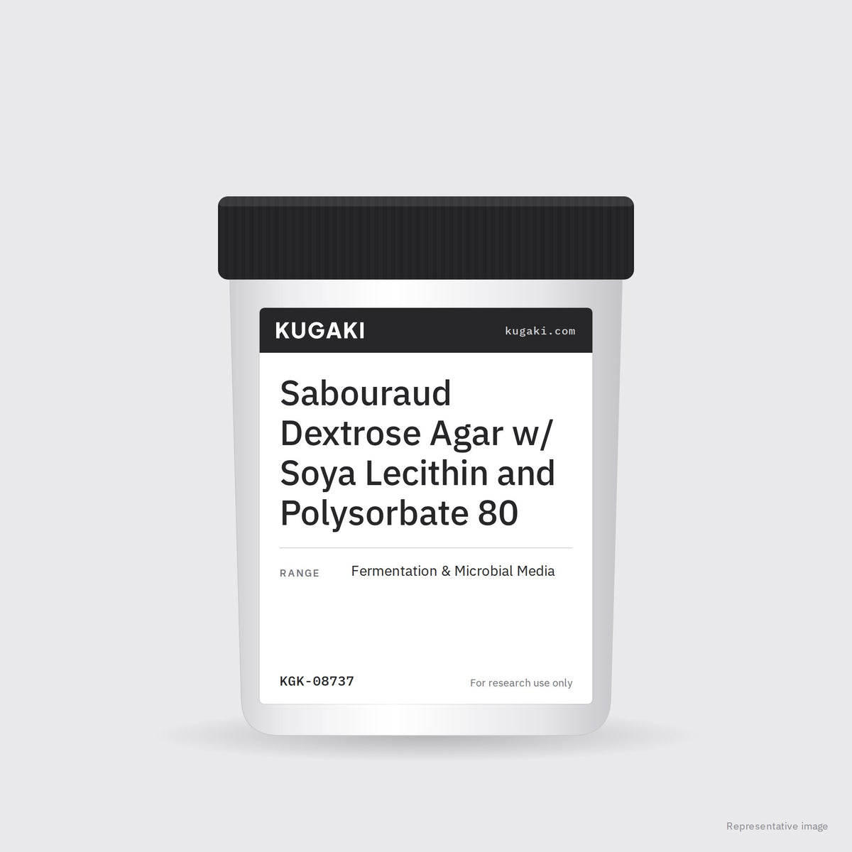 Sabouraud Dextrose Agar w/ Soya Lecithin and Polysorbate 80 – KUGAKI representative pack image