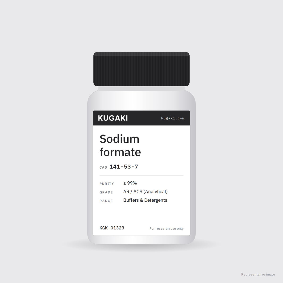 Sodium formate (CAS 141-53-7) – KUGAKI representative pack image