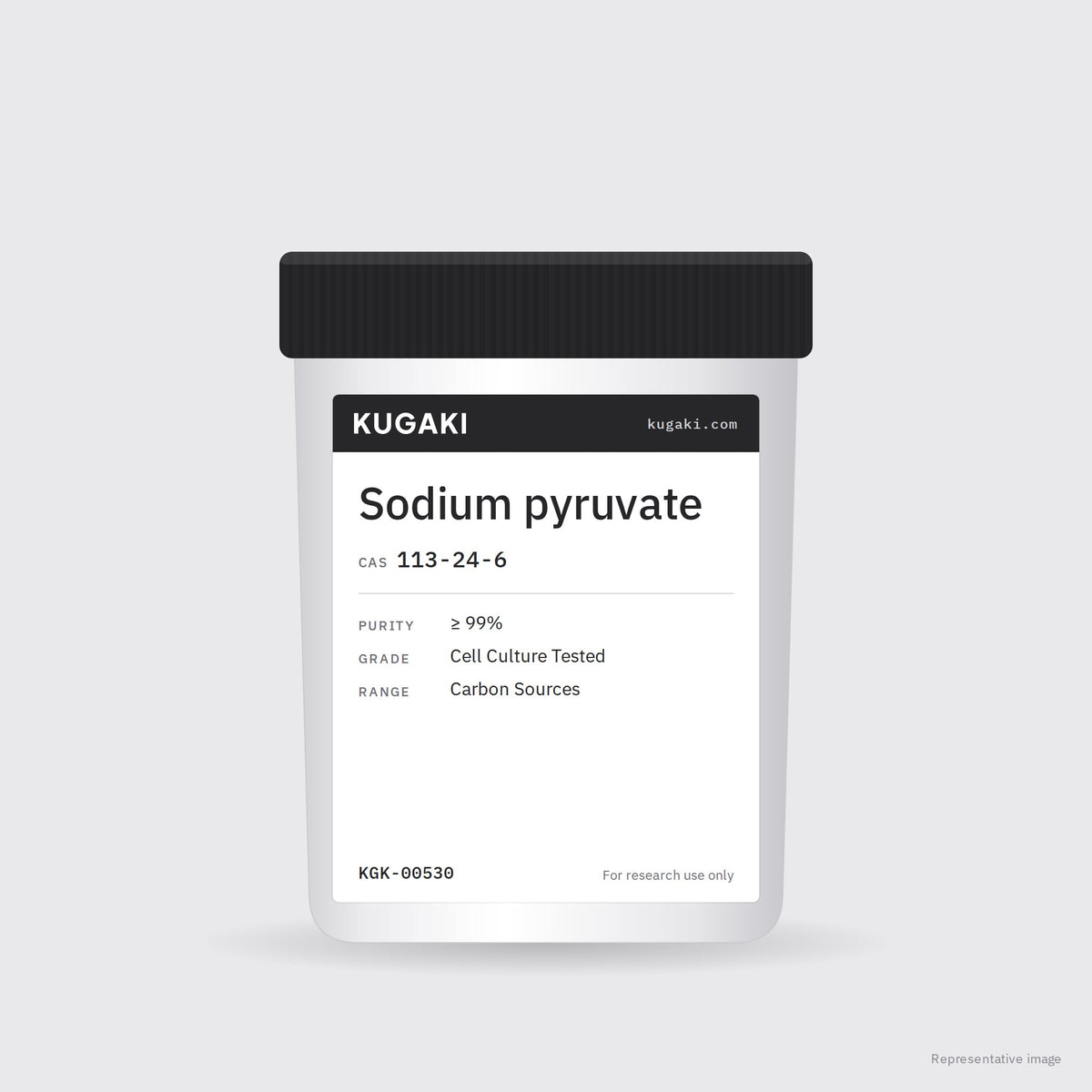 Sodium pyruvate (CAS 113-24-6) – KUGAKI representative pack image