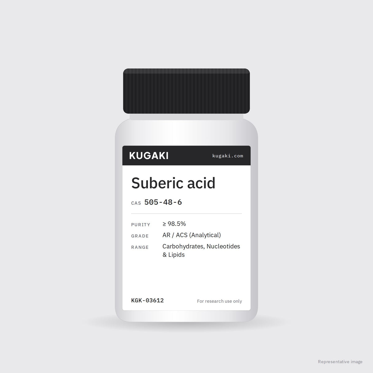 Suberic acid (CAS 505-48-6) – KUGAKI representative pack image