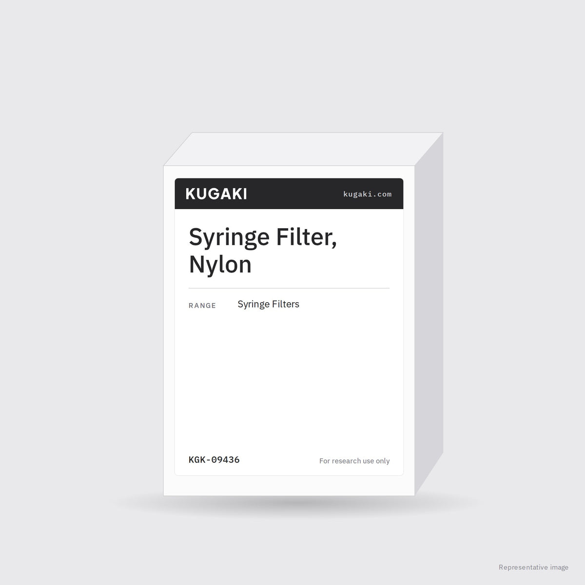 Syringe Filter, Nylon – KUGAKI representative pack image