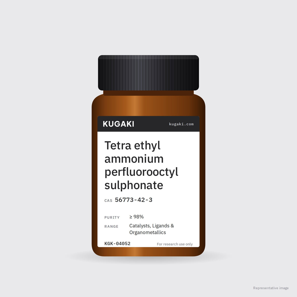 Tetra ethyl ammonium perfluorooctyl sulphonate (CAS 56773-42-3) – KUGAKI representative pack image