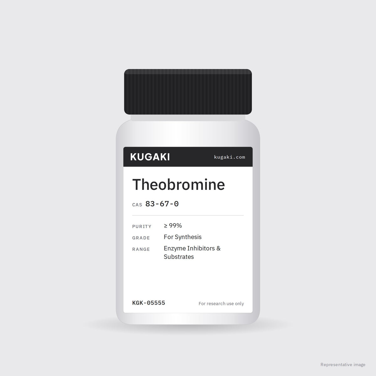 Theobromine (CAS 83-67-0) – KUGAKI representative pack image