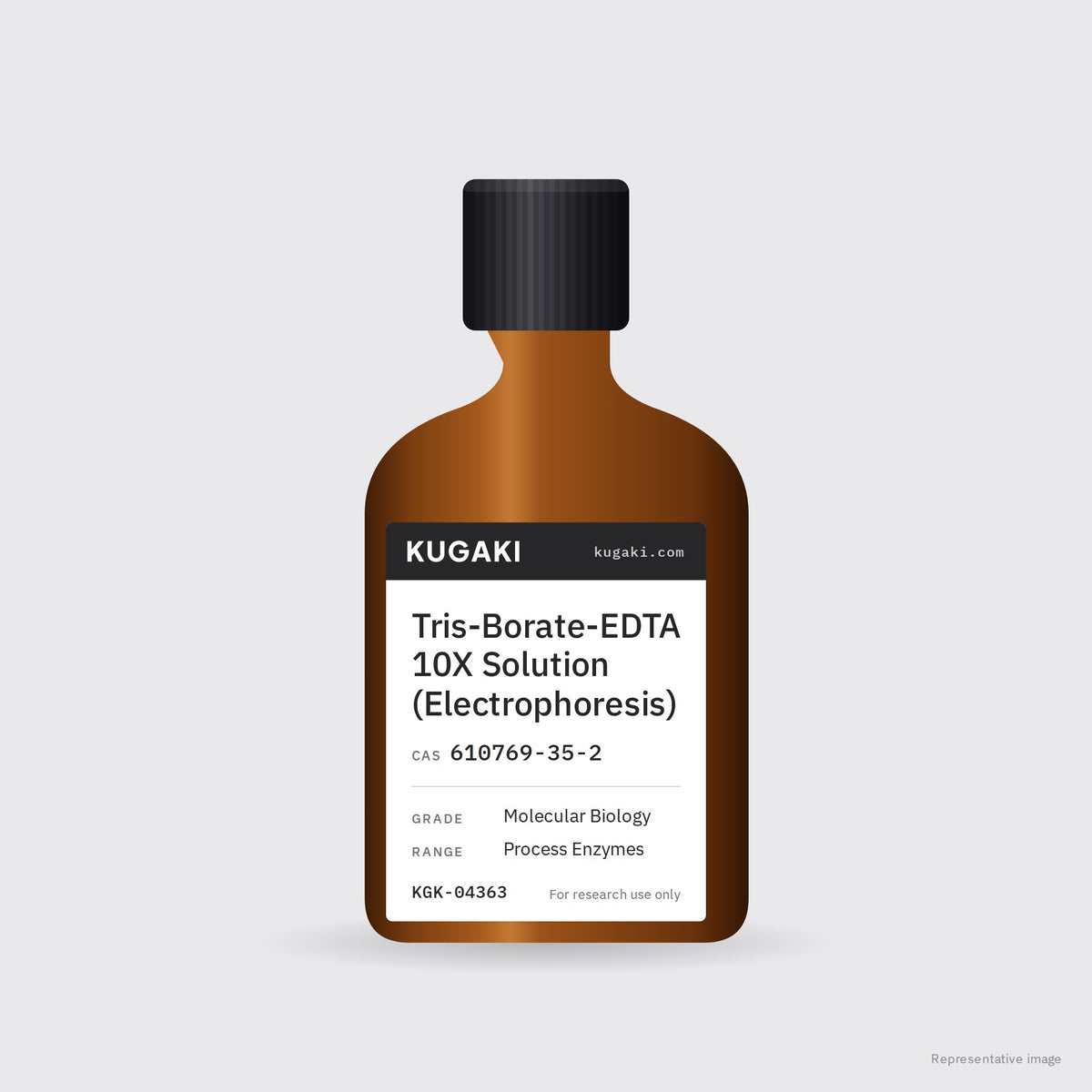 Tris-Borate-EDTA 10X Solution (Electrophoresis) (CAS 610769-35-2) – KUGAKI representative pack image