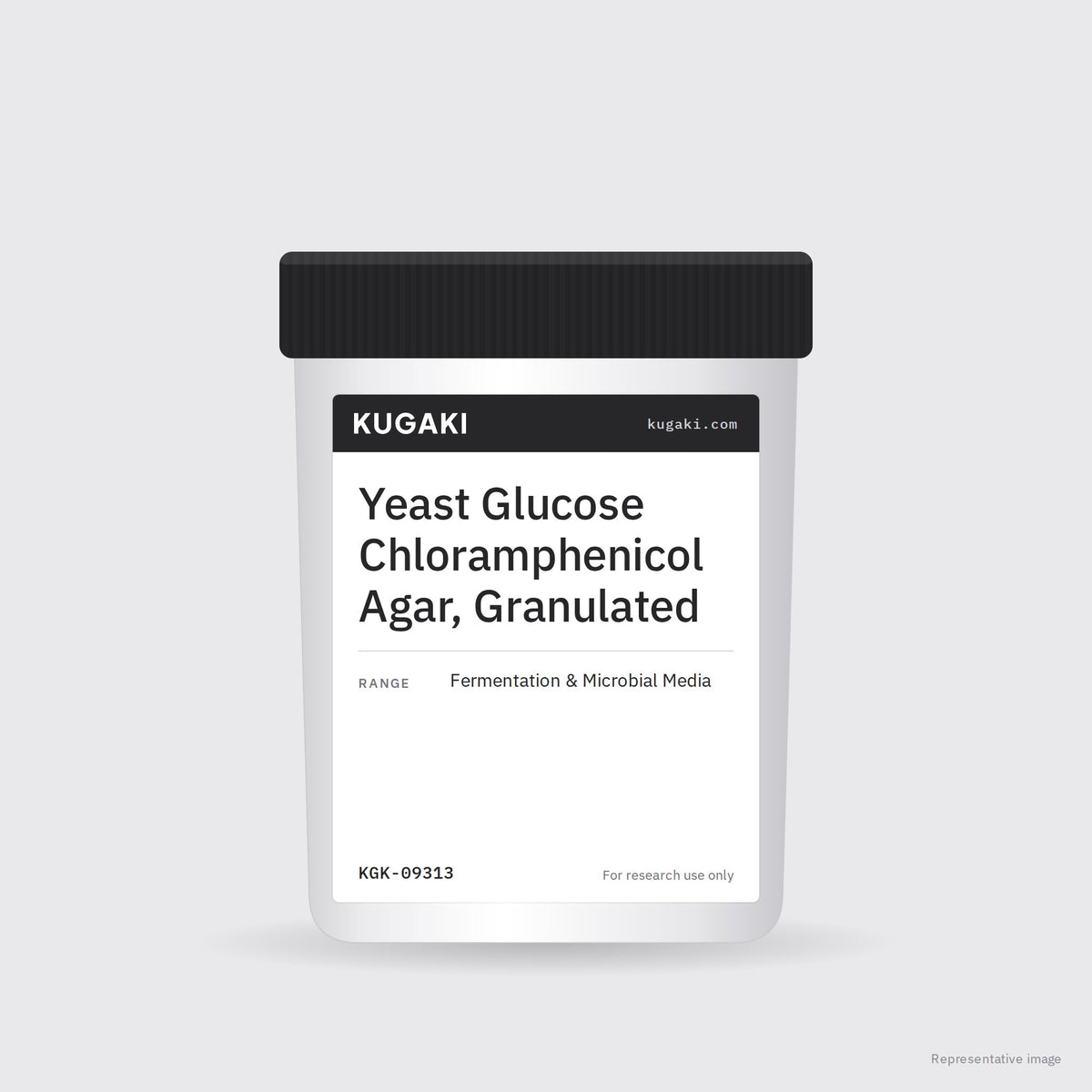Yeast Glucose Chloramphenicol Agar, Granulated – KUGAKI representative pack image