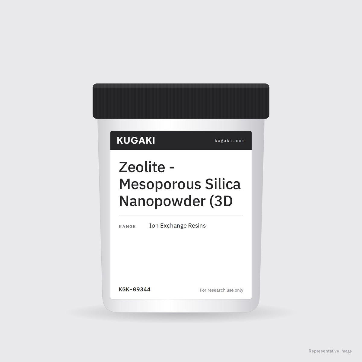 Zeolite - Mesoporous Silica Nanopowder (3D – KUGAKI representative pack image